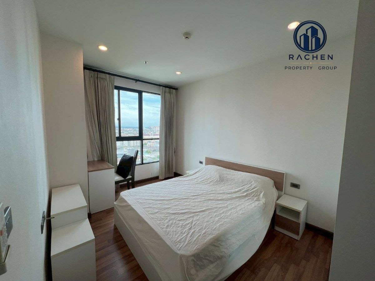 รูป ให้เช่า‼️คอนโด The Rise Residence 1 ห้องนอน ทิศตะวันตก ขนาด 34 ตร.ม. ชั้น 12A - รูปที่ 3/13