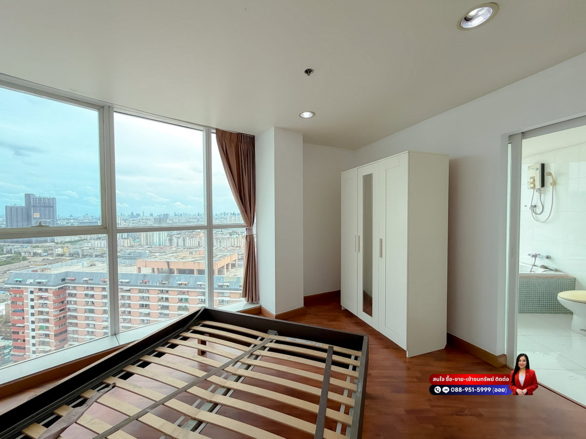 รูป Bangkok Horizon Ramkhamhaeng คอนโดแบงค์คอก ฮอไรซอน รามคำแหง วิวพาโนรามา ห้องนอนเห็นวิวทุกห้อง 94.9 ตร.ม. คล้ายอยู่ Penthouse  - รูปที่ 19/35