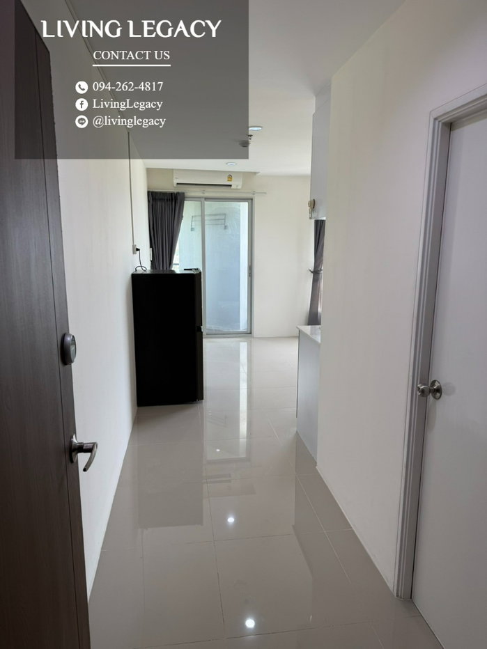 รูป THU661 เช่าด่วน คอนโด Asakan Place Srinakarindra 43 ตร.ม. | ชั้น 31 | 1 ห้องนอน | 1 ห้องน้ำ 12,000 บาท/เดือน line id : @livinglegacy - รูปที่ 8/10
