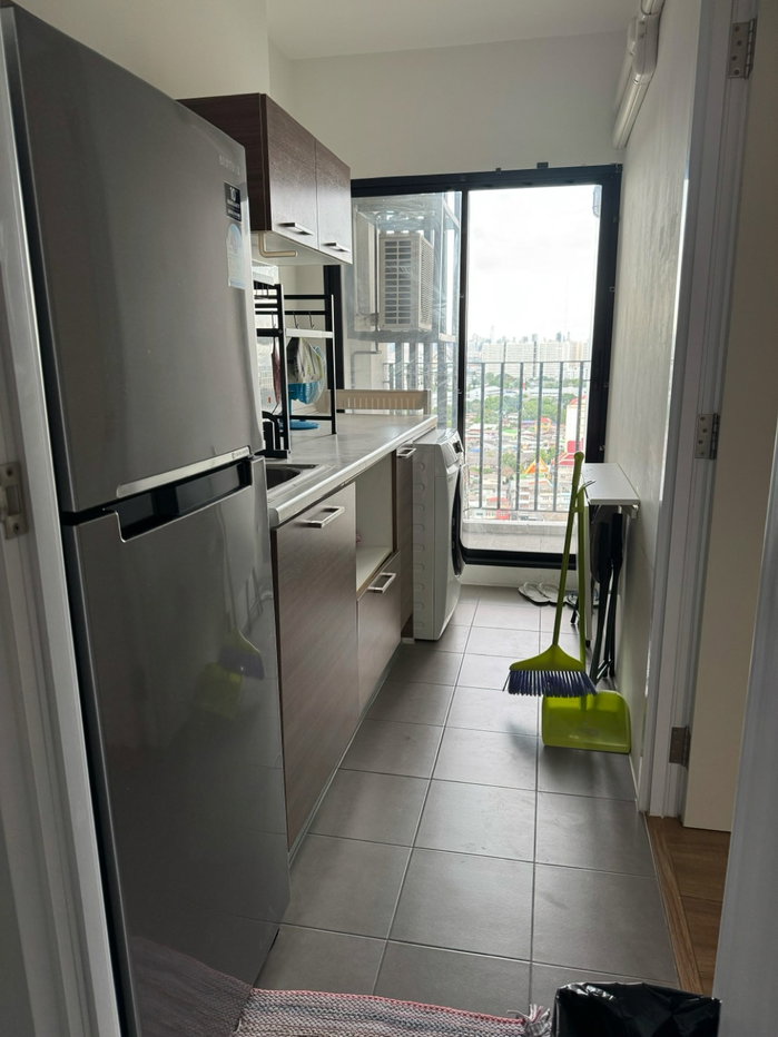 รูป ให้เช่า เดอะทรี อินเตอร์เชนจ์  1-bed ตึกA ชั้น21 ขนาด 36 ตร ม (มีเครื่องซักผ้า) 🆔 line: eyannie - รูปที่ 6/8