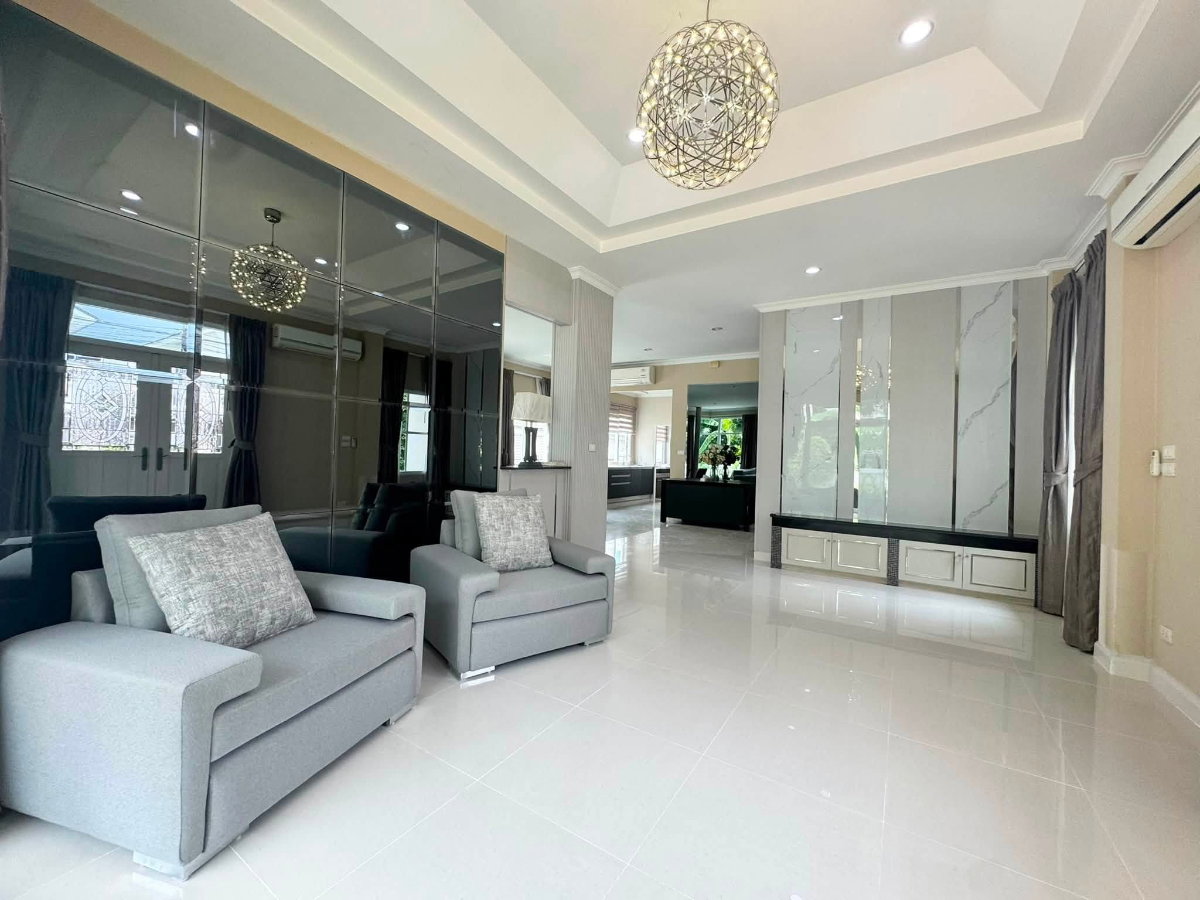 รูป 🏡🌟 เช่าบ้านเพอร์เฟค มาสเตอร์พีซ พระราม 9 (Perfect Masterpiece Rama 9) ใกล้แอร์พอร์ตลิ้งค์(บ้านทับช้าง)และ ขึ้นลงทางด่วน - รูปที่ 2/14
