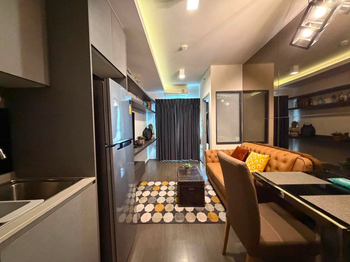 รูป 💮ให้เช่าคอนโด Ideo Sukhumvit 93 ใกล้ BTS บางจาก 35 ตรม.ห้องสวย มีเครื่องซักผ้า เช่าเพียง 20000- - รูปที่ 3/8