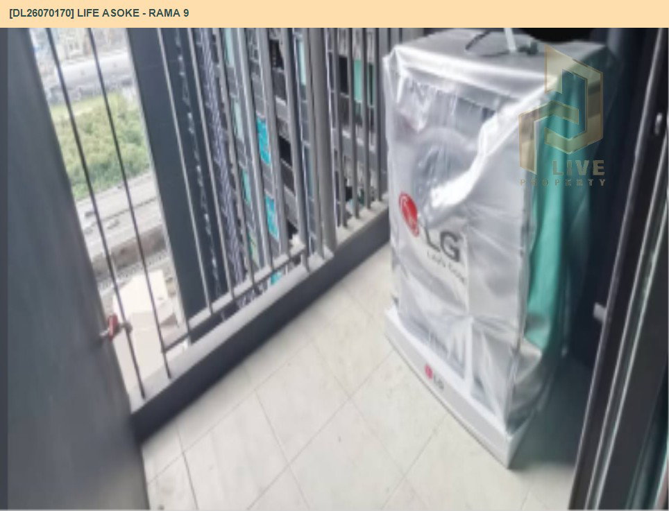 รูป DL26070170 ให้เช่าคอนโด ไลฟ์ อโศก - พระราม 9 (Life Asoke - Rama 9) ใกล้ MRT พระราม 9 พร้อมเข้าอยู่ โทรด่วน 0653619502 LineID @952jdxxk - รูปที่ 13/13