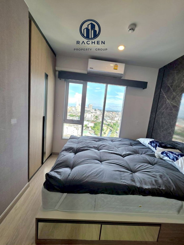 picture For Rent: Plus Connect Hatyai, 16th floor, 28 sq.m., west-facing, ready to move in. Rent: 10,000 THB/month - 2/25