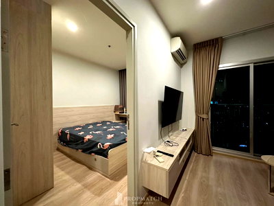 คอนโดให้เช่า : PM038533 ✨Flash Deal ✨ Noble Revolve Ratchada (1Bed 1Bath 27 SQM.) พร้อมอยู่ ! เพียง 15,000 บาทต่อเดือน Tel.0981315848 @propmatch