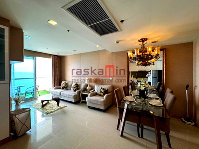 ขายคอนโด : The Palm Wongamat Beach พัทยา | คอนโดหรูริมชายหาด | 1 ห้องนอน 53 ตร.ม.