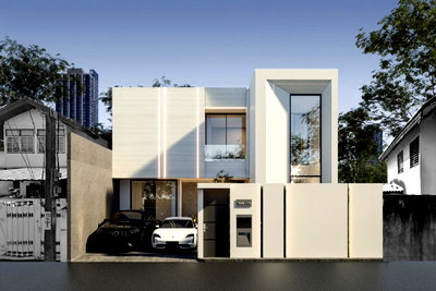 บ้านเดี่ยว กรุงเทพมหานคร : R264 🔥 Pre-Sale บ้านแฝด Modern Luxury โนเวทใหม่ ใจกลางสุขุมวิท 101 Pre-Sale เพียง 11.9 ล้านบาท