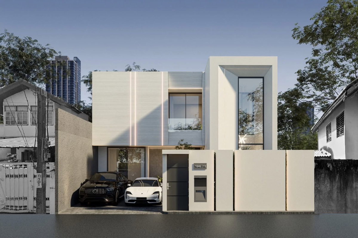 รูป R264 🔥 Pre-Sale บ้านแฝด Modern Luxury โนเวทใหม่ ใจกลางสุขุมวิท 101 Pre-Sale เพียง 11.9 ล้านบาท - รูปที่ 1/7