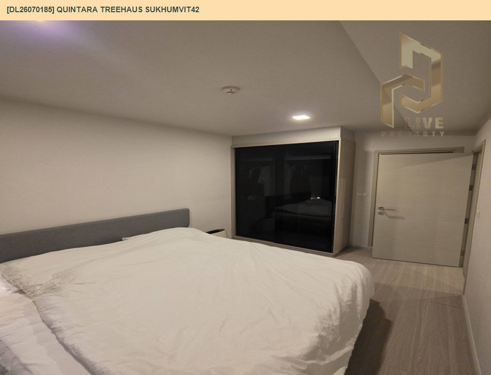 รูป DL26070185 ให้เช่าคอนโด ควินทารา ทรีเฮาส์ สุขุมวิท 42 (Quintara Treehaus Sukhumvit 42) ใกล้ BTS เอกมัย พร้อมเข้าอยู่ โทรด่วน 0614453194 LineID @952jdxxk - รูปที่ 4/6