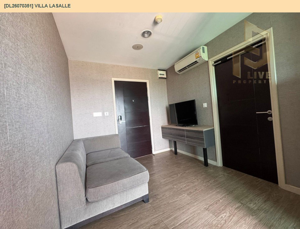 รูป DL26070351 ให้เช่าคอนโด วิลล่า ลาซาล (Villa Lasalle) ใกล้ BTS แบริ่ง พร้อมเข้าอยู่ โทรด่วน 0614453194 LineID @952jdxxk - รูปที่ 2/5