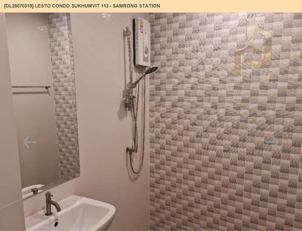 รูป DL26070319 ขายคอนโด เลสโต คอนโด สุขุมวิท 113 - อินเตอร์เชนจ์สำโรง (Lesto Condo Sukhumvit 113 - Samrong Station) ใกล้ BTS สำโรง พร้อมเข้าอยู่ โทรด่วน 0638692663 LineID @952jdxxk - รูปที่ 10/11