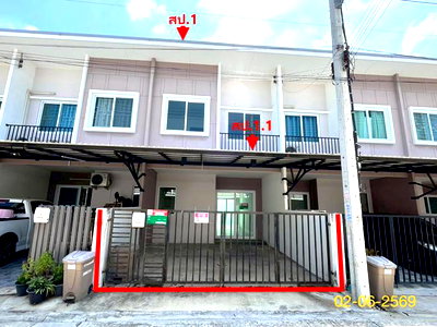TOWN HOUSE 17.5 Sq.w. Muang Samut Prakarn Samut Prakarn for 2.8M