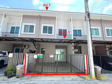 TOWN HOUSE 17.5 Sq.w. Muang Samut Prakarn Samut Prakarn for 2.8M
