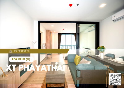 คอนโดให้เช่า : ให้เช่า 🔥 XT PHAYATHAI 🔥 เฟอร์นิเจอร์ และ เครื่องใช้ไฟฟ้าครบ ใกล้ BTS พญาไท