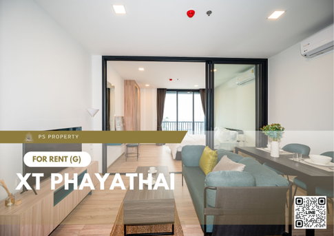 For Rent 🔥 XT PHAYATHAI 🔥 Fully furnished and equipped with appliances; near BTS Phaya Thai.