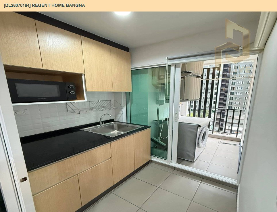 รูป DL26070164 ให้เช่าคอนโด รีเจ้นท์ โฮม บางนา (Regent home bangna) ใกล้ BTS บางนา พร้อมเข้าอยู่ โทรด่วน 0638692663 LineID @952jdxxk - รูปที่ 9/12