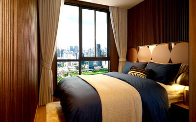 ขายคอนโด : ขายดาวน์ คอนโด นิว เอปิค อโศก-พระราม 9 2 Bed อาคาร B ชั้น 39 ใกล้ Central rama9 MRT Rama 9