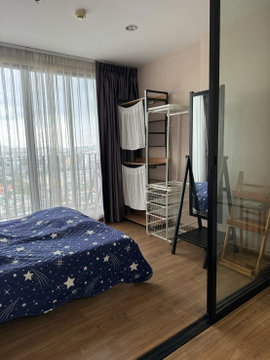 ให้เช่า เดอะทรี อินเตอร์เชนจ์ 1-bed ตึกA ชั้น21 ขนาด 36 ตร ม (มีเครื่องซักผ้า) 🆔 line: eyannie
