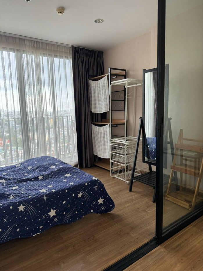 รูป ให้เช่า เดอะทรี อินเตอร์เชนจ์  1-bed ตึกA ชั้น21 ขนาด 36 ตร ม (มีเครื่องซักผ้า) 🆔 line: eyannie - รูปที่ 1/8