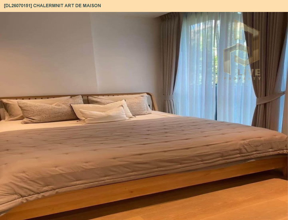 รูป DL26070151 ให้เช่าคอนโด เฉลิมนิจ อาร์ต เดอ เมซง สุขุมวิท 53 (Chalermnit Art De Maison Sukhumvit 53) ใกล้ - พร้อมเข้าอยู่ โทรด่วน 0638692663 LineID @952jdxxk - รูปที่ 2/15