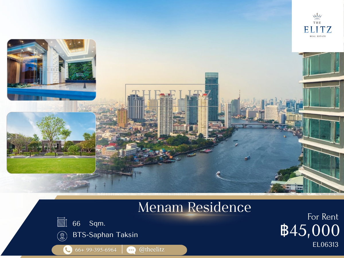 รูป  ✨ Spectacular Riverside Residence Featuring Breathtaking Views Over the Chao Phraya River ✨ - รูปที่ 1/14
