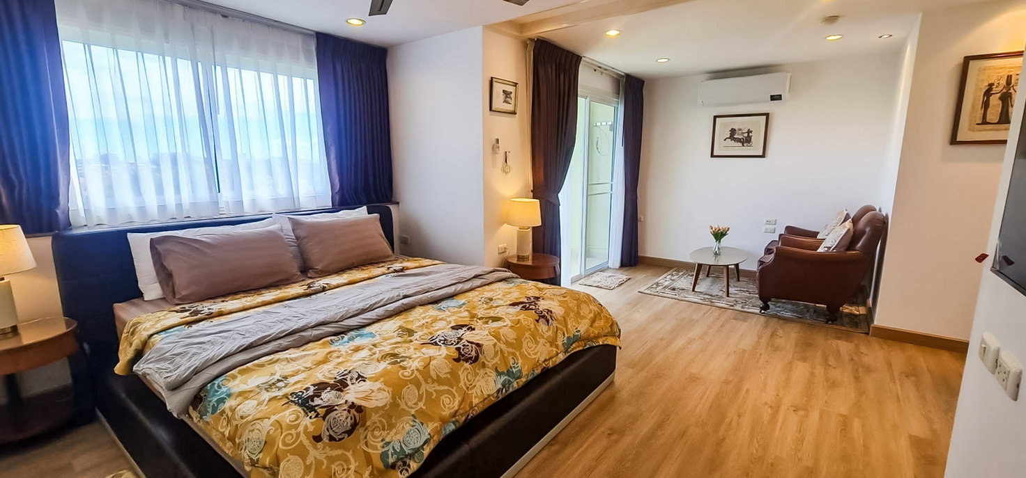 รูป Porch Land 2 Jomtien Corner Condo 1 Bedroom for Rent - รูปที่ 7/12