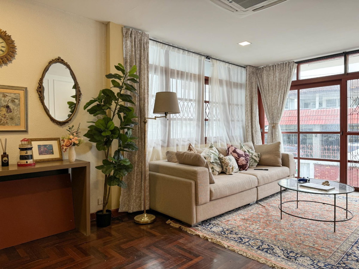 รูป 🏡HM273 | ให้เช่าบ้านเดี่ยวสไตล์ยุโรป ย่านรัชดานิเวศน์ พื้นที่ 88 ตร.ว. จอดรถ 4 คัน (Pet-Friendly & รับต่างชาติ!) - รูปที่ 13/14