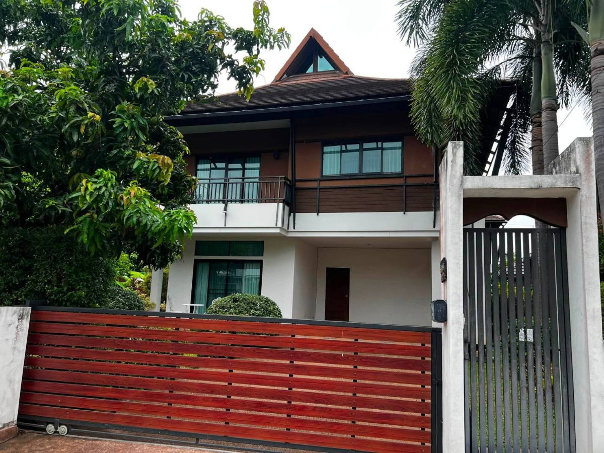 รูป ขายบ้านในโครงการ ล้านนามนตรา (หางดง เชียงใหม่) หิ้วกระเป๋าเข้าอยู่ได้ทันที ใกล้แยกราชพฤกษ์ (HA517) T.0946511456 - รูปที่ 3/18