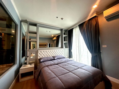 Condos for rent : For Rent Rhythm Sukhumvit 50 - 1Bed , size 45 sq.m., Beautiful room, fully furnished.