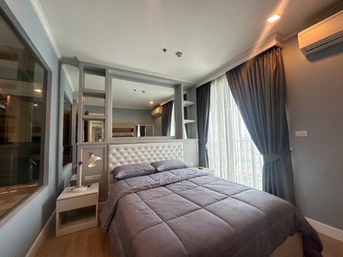For Rent Rhythm Sukhumvit 50 - 1Bed , size 45 sq.m., Beautiful room, fully furnished.