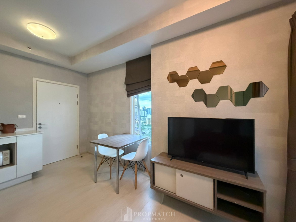รูป PM038163 ✨Flash Deal ✨ Chapter One Eco Ratchada Huaikwang (1Bed 1Bath 30 SQM.) พร้อมอยู่ ! เพียง 15,000 บาทต่อเดือน Tel.0981315848 @propmatch - รูปที่ 4/14