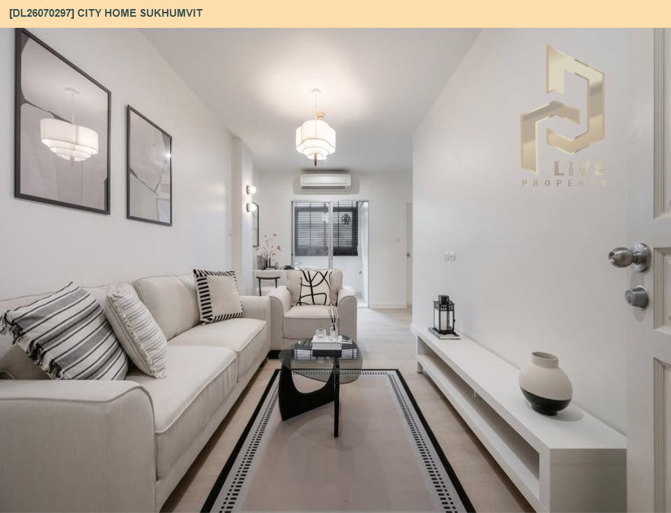 รูป DL26070297 ขายคอนโด ซิตี้ โฮม สุขุมวิท  (City Home Sukhumvit) ใกล้ BTS อุดมสุข พร้อมเข้าอยู่ โทรด่วน 0638692663 LineID @952jdxxk - รูปที่ 14/14