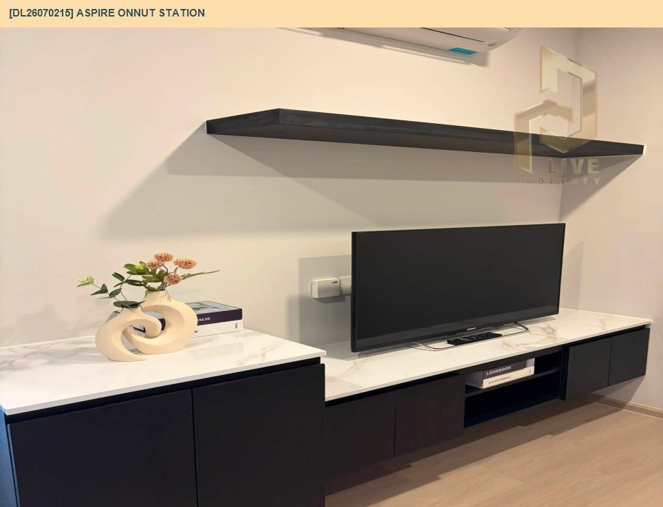 รูป DL26070215 ให้เช่าคอนโด แอสปาย อ่อนนุช สเตชั่น (Aspire Onnut Station) ใกล้ - พร้อมเข้าอยู่ โทรด่วน 0638692663 LineID @952jdxxk - รูปที่ 3/6