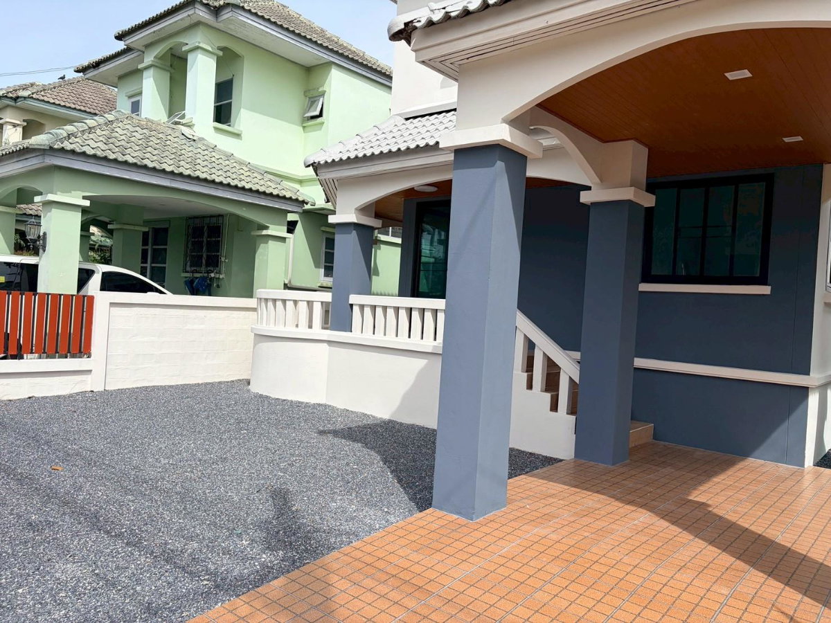 รูป ขายบ้านเดี่ยว ม.เศรณี บ้านกล้วย ไทรน้อย แต่งใหม่ ขายถูก 2.69 ล้าน - รูปที่ 2/12