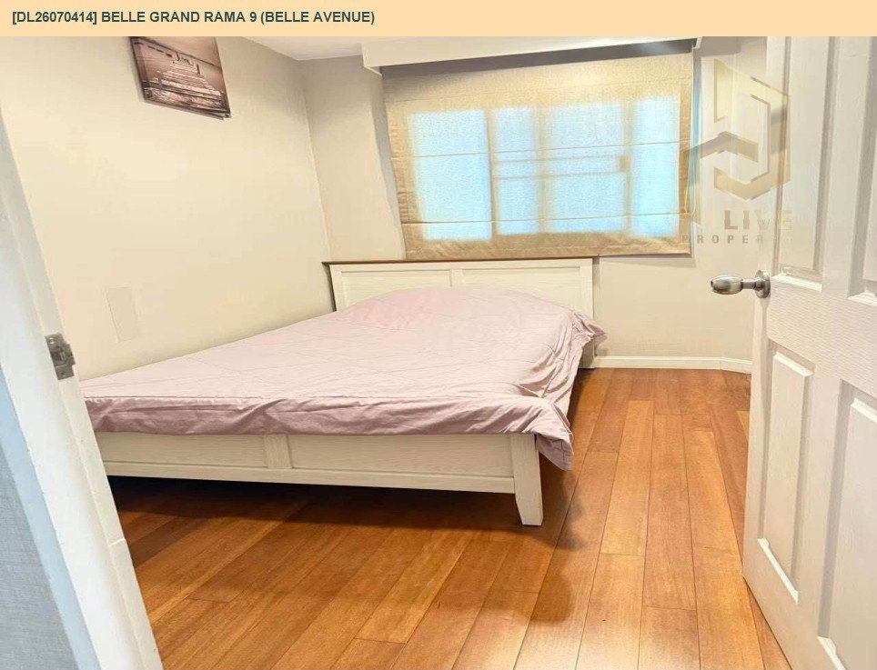 รูป DL26070414 ให้เช่าคอนโด เบล แกรนด์ พระราม 9 (เบล อเวนิว) (Belle Grand Rama 9 (Belle Avenue)) ใกล้ MRT พระราม 9 พร้อมเข้าอยู่ โทรด่วน 0638692663 LineID @952jdxxk - รูปที่ 6/6