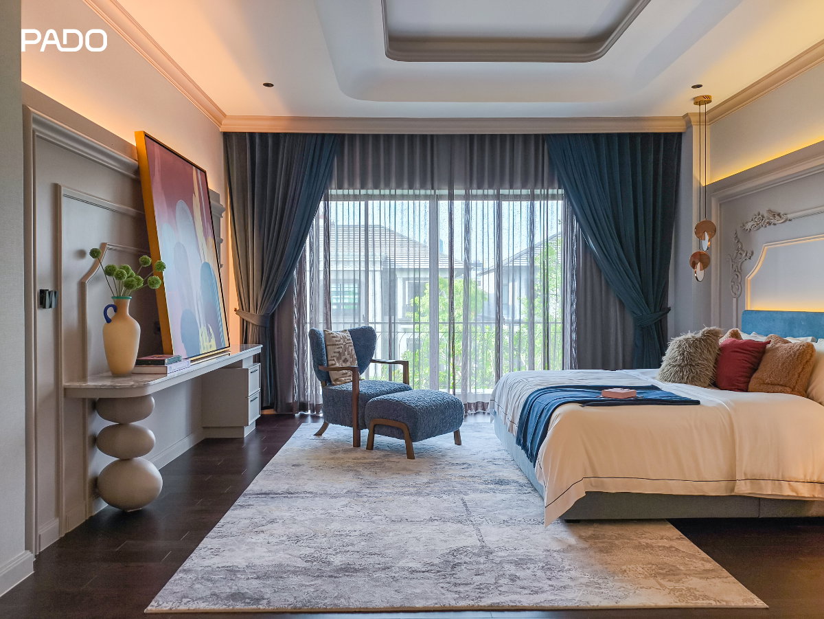 รูป ขายบ้านหรู (หลังตัวอย่าง) Grand Bangkok Boulevard สุขสวัสดิ์ - พระราม 3 , 5 นอน 6 น้ำ , 5 ที่จอดรถ พร้อมสระว่ายน้ำ และ โรงจอดรถซุปเปอร์คาร์ - รูปที่ 27/43