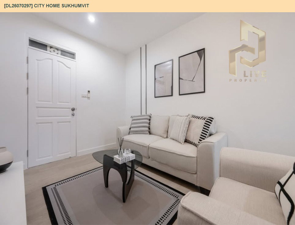 รูป DL26070297 ขายคอนโด ซิตี้ โฮม สุขุมวิท  (City Home Sukhumvit) ใกล้ BTS อุดมสุข พร้อมเข้าอยู่ โทรด่วน 0638692663 LineID @952jdxxk - รูปที่ 8/14