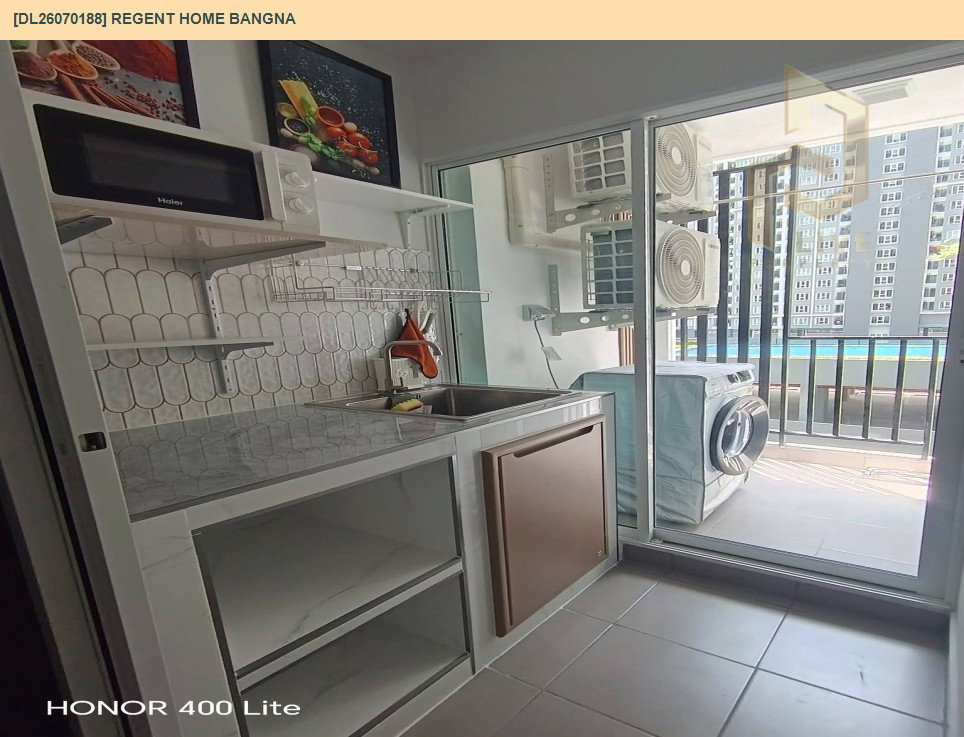 รูป DL26070188 ให้เช่าคอนโด รีเจ้นท์ โฮม บางนา (Regent home bangna) ใกล้ BTS บางนา พร้อมเข้าอยู่ โทรด่วน 0653619502 LineID @952jdxxk - รูปที่ 5/8