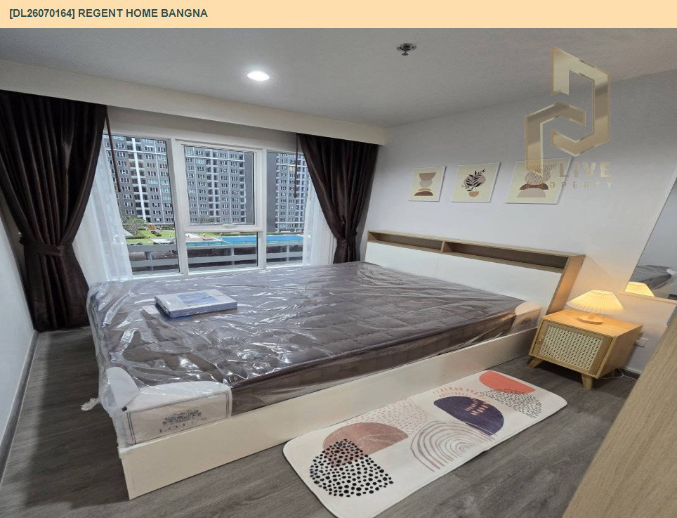 รูป DL26070164 ให้เช่าคอนโด รีเจ้นท์ โฮม บางนา (Regent home bangna) ใกล้ BTS บางนา พร้อมเข้าอยู่ โทรด่วน 0638692663 LineID @952jdxxk - รูปที่ 2/12