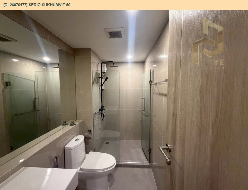 รูป DL26070177 ให้เช่าคอนโด เซอริโอ้ สุขุมวิท 50 (Serio Sukhumvit 50 ) ใกล้ BTS อ่อนนุช พร้อมเข้าอยู่ โทรด่วน 0653619502 LineID @952jdxxk - รูปที่ 7/9