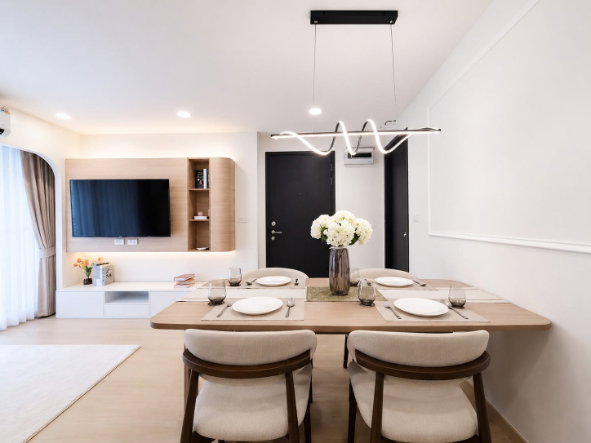 รูป ขายคอนโด 2 นอน Cool House รัชดา 12 ห้องมุม แต่งสวย ใกล้ MRT ห้วยขวาง - รูปที่ 6/15