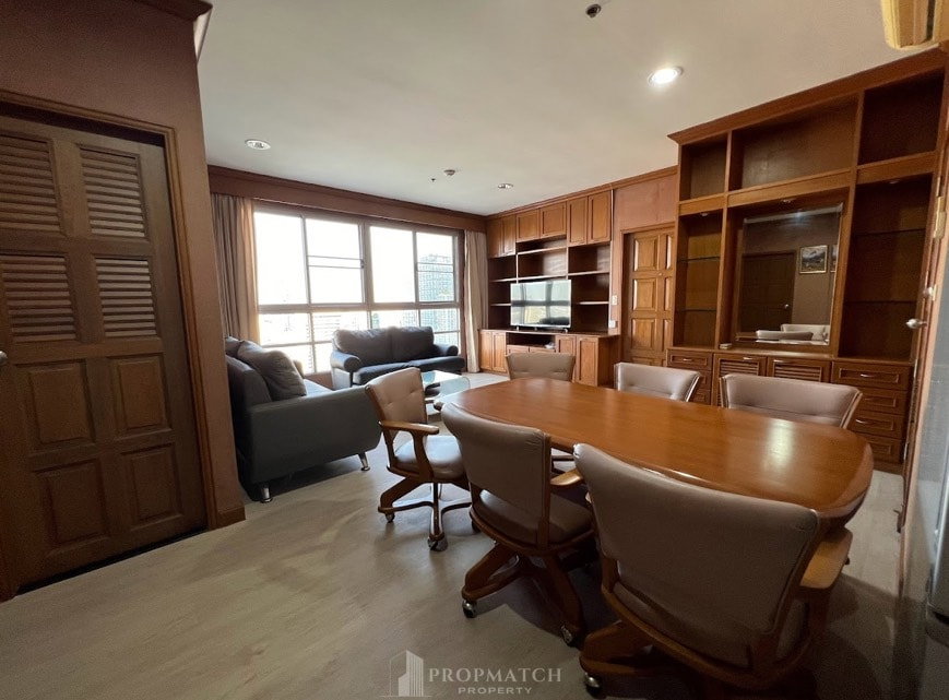 รูป PM002682 ✨Flash Deal ✨ Pathumwan Resort (3Bed 3Bath 92 SQM.) พร้อมอยู่ ! เพียง 35,000 บาทต่อเดือน Tel.0981315848 @propmatch - รูปที่ 3/10