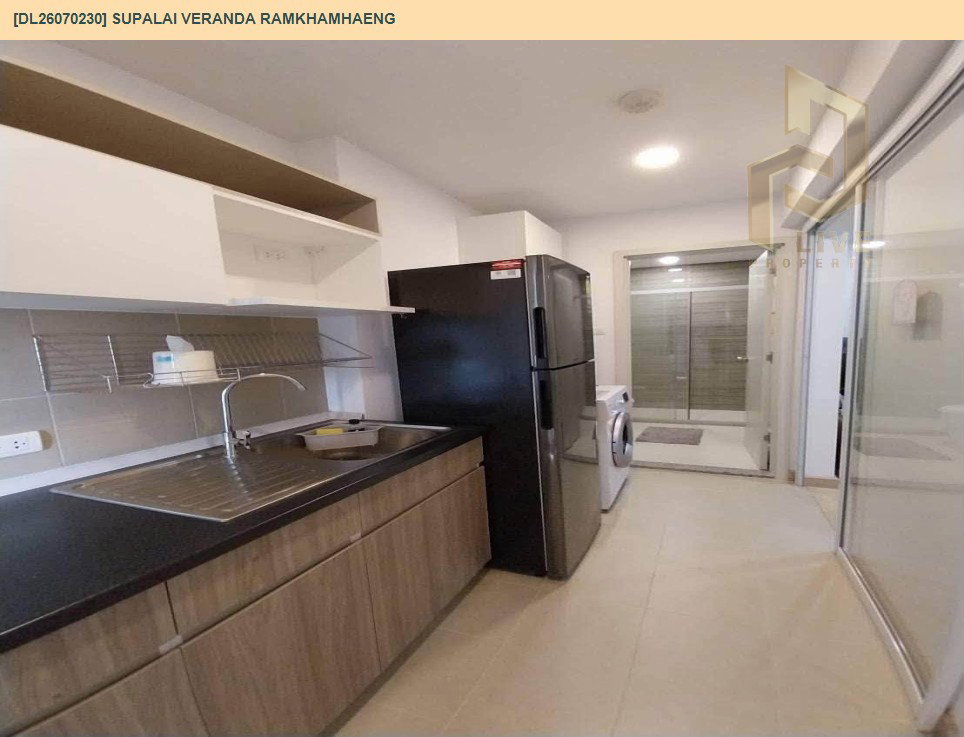 รูป DL26070230 ให้เช่าคอนโด ศุภาลัย เวอเรนด้า รามคำแหง (Supalai Veranda Ramkhamhaeng) ใกล้ MRT ราชมังคลา พร้อมเข้าอยู่ โทรด่วน 0638692663 LineID @952jdxxk - รูปที่ 10/12