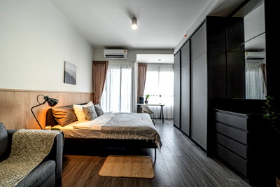 Condos for rent Big C Extra Rama 4 : For Rent🌟IDEO Sukhumvit Rama 4 🌟Studio 🛏️Size 30.17 sqm Can Walk to BTS Phra Khanong🚅