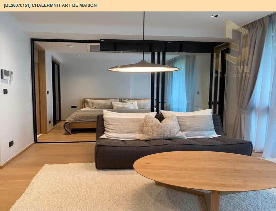 รูป DL26070151 ให้เช่าคอนโด เฉลิมนิจ อาร์ต เดอ เมซง สุขุมวิท 53 (Chalermnit Art De Maison Sukhumvit 53) ใกล้ - พร้อมเข้าอยู่ โทรด่วน 0638692663 LineID @952jdxxk - รูปที่ 3/15