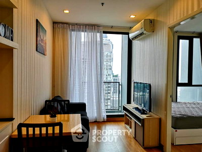 คอนโดให้เช่า : คอนโด 1 ห้องนอน Q House Sukhumvit 79 ใกล้ BTS อ่อนนุช 200 ม. 📍 (ID 386176)