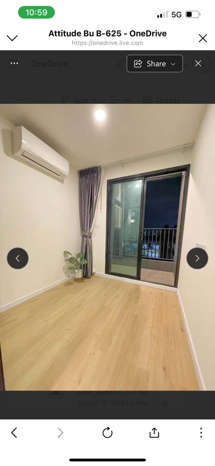 รูป 📢ปล่อยเช่า Attitude BU ตรงข้ามม.กรุงเทพ ตึก  A ชั้น 7  ขนาด 35 sqm ห้องครัวแยก แบ่งสัดส่วน  มี 1 ห้องนอน 1 ห้องอนกประสงค์ 🌹 - รูปที่ 6/13