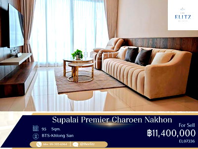 ขายคอนโด : ✨ OWN THE ULTIMATE LUXURY LIVING NEAR ICONSIAM! | HIGH-VALUE CONDO FOR SALE ✨