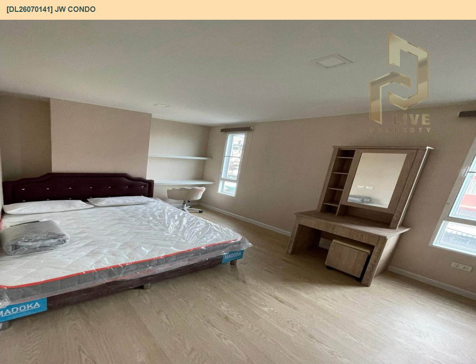 รูป DL26070141 ให้เช่าคอนโด เจ ดับบลิว คอนโด (JW Condo ) ใกล้ สายสีแดงเข้ม พร้อมเข้าอยู่ โทรด่วน 0638692663 LineID @952jdxxk - รูปที่ 5/9