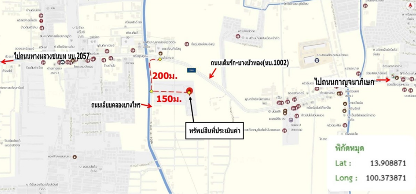 รูป ทาวน์เฮ้าส์ 16.3 ตร.วา บ้านลุมพินี ทาวน์วิลล์ ลาดปลาดุก-บางไผ่สเตชั่น บางใหญ่ นนทบุรี 1.9M - รูปที่ 15/16
